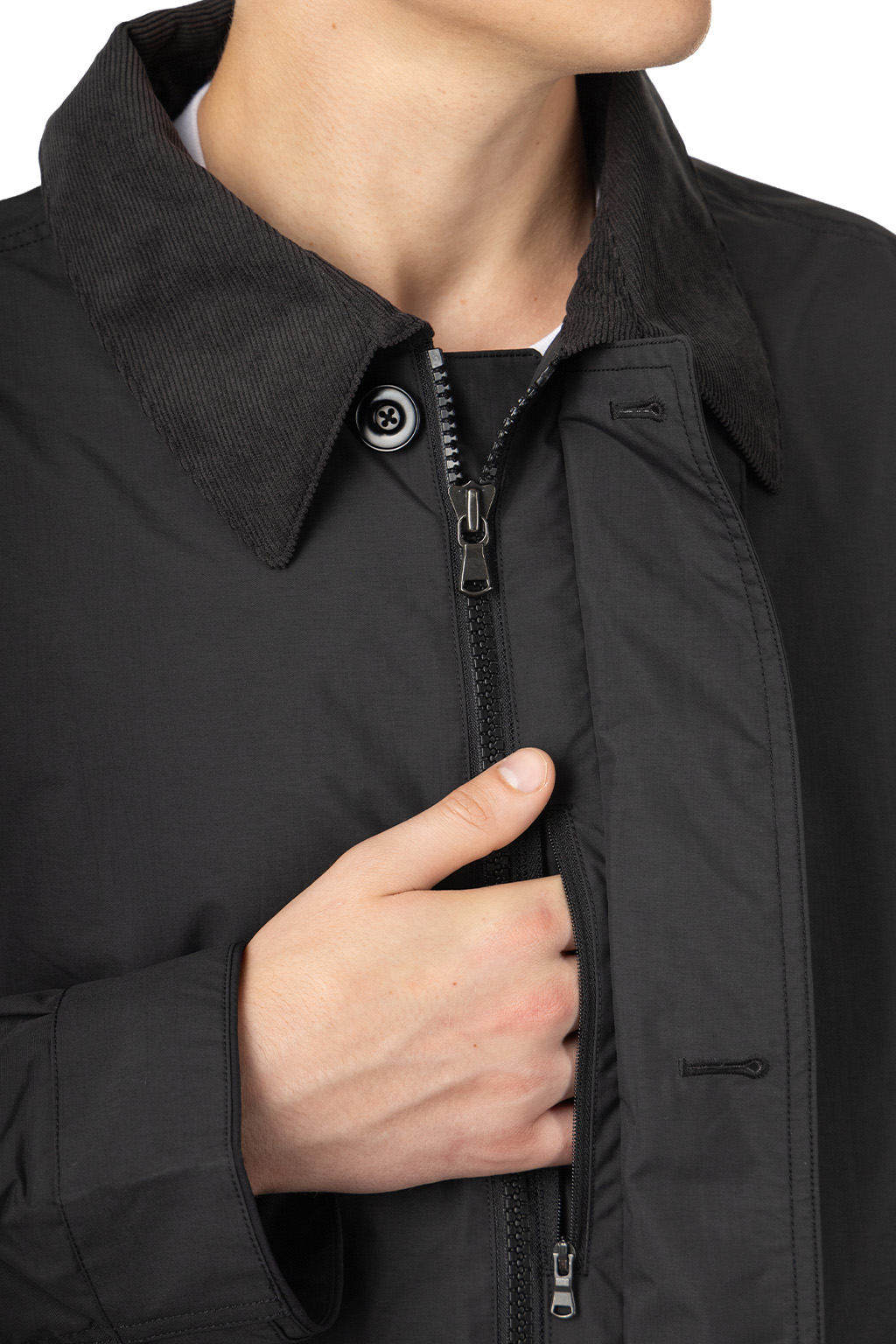 Nanamica (NAN) - 2L PERTEX UNLIMITED Field Jacket - Black